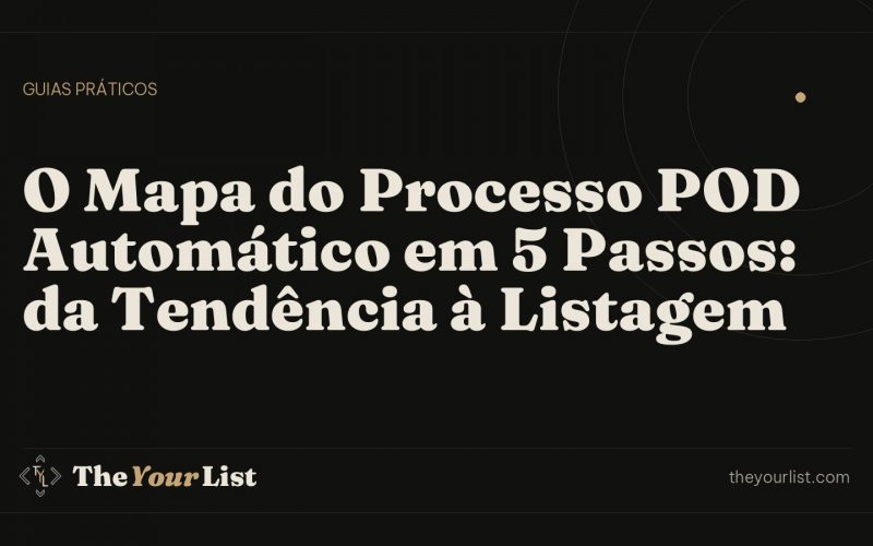 O Mapa do Processo POD Automático em 5 Passos: da Tendência à Listagem